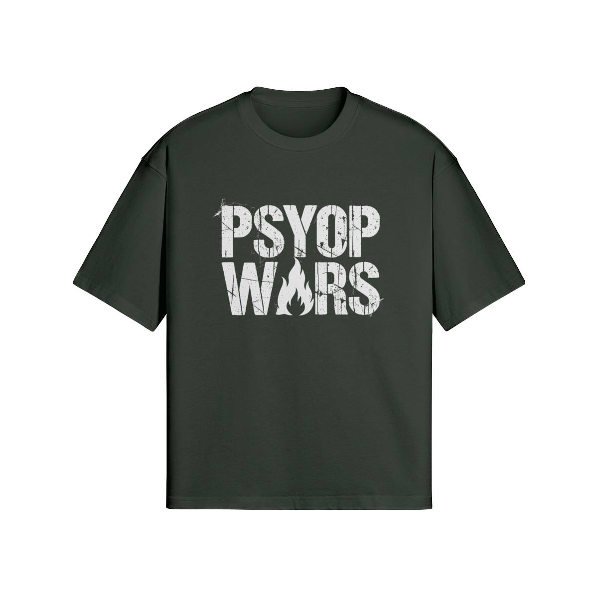 Psyop Wars Flame Tee - Image 4
