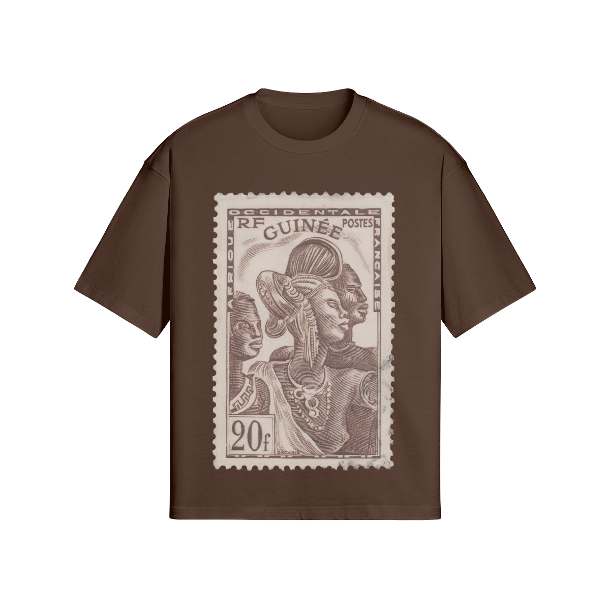 Guinee Post Stamp Tee - Image 4