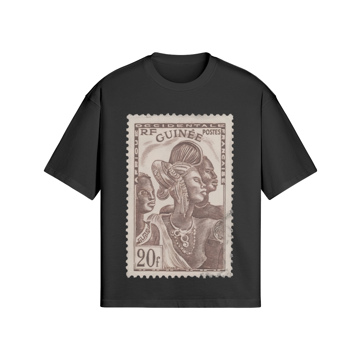 Guinee Post Stamp Tee - Image 2