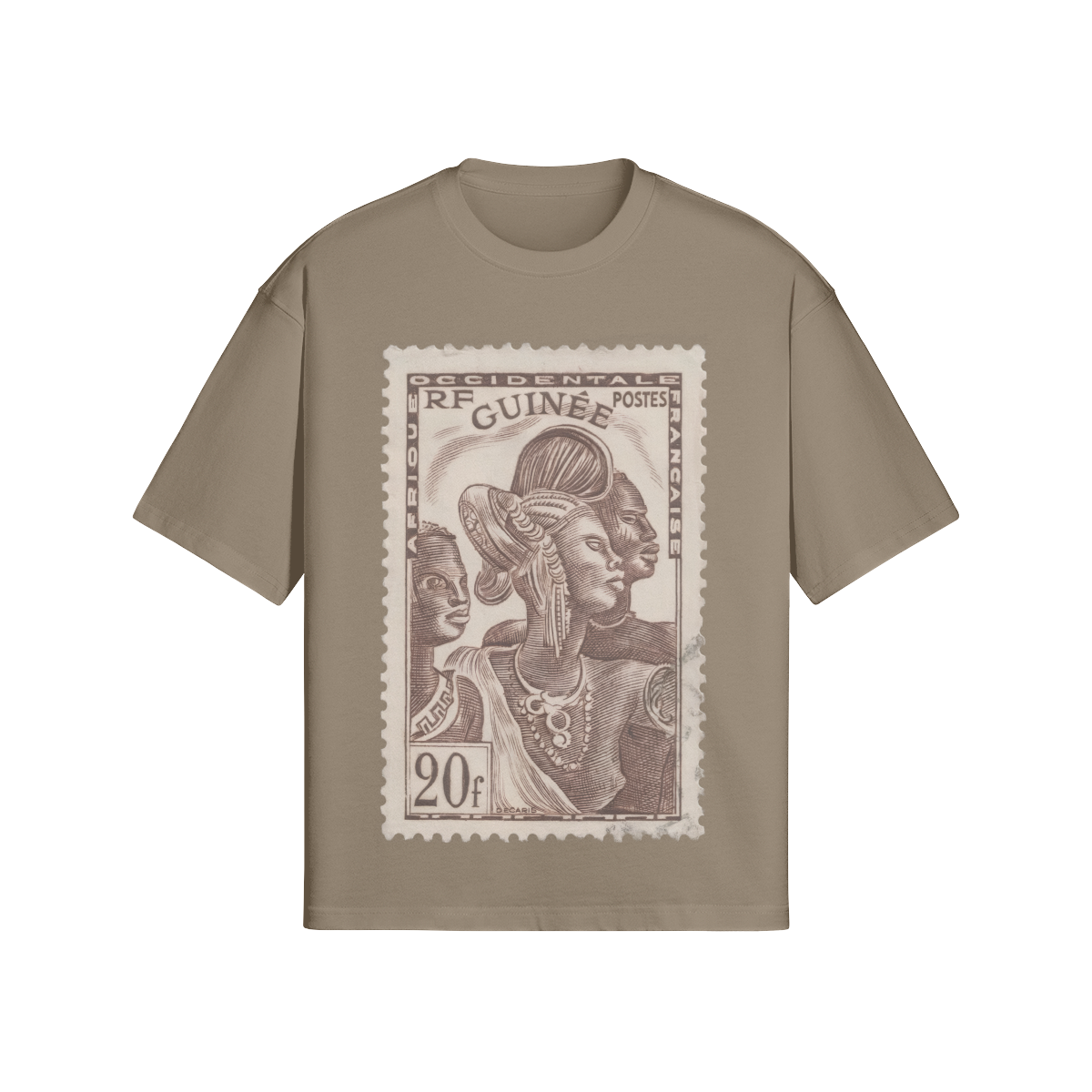 Guinee Post Stamp Tee - Image 3