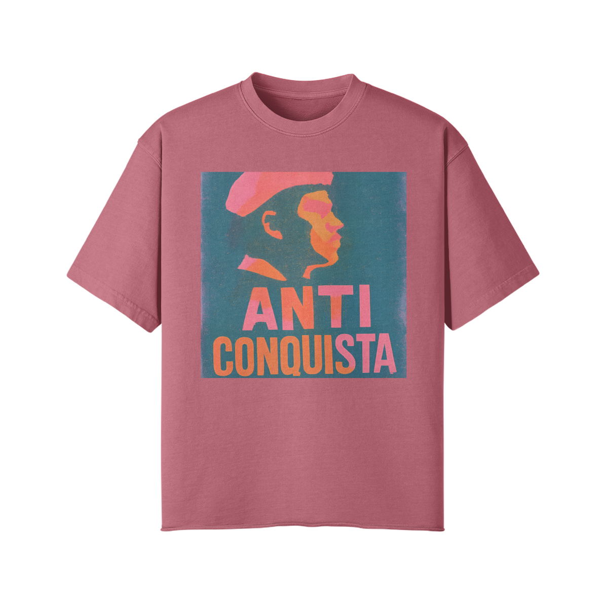 Anti Conquista Abstract Tee - Image 2