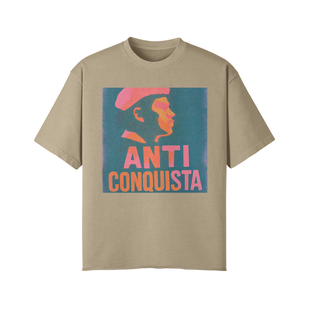 Anti Conquista Abstract Tee - Image 5