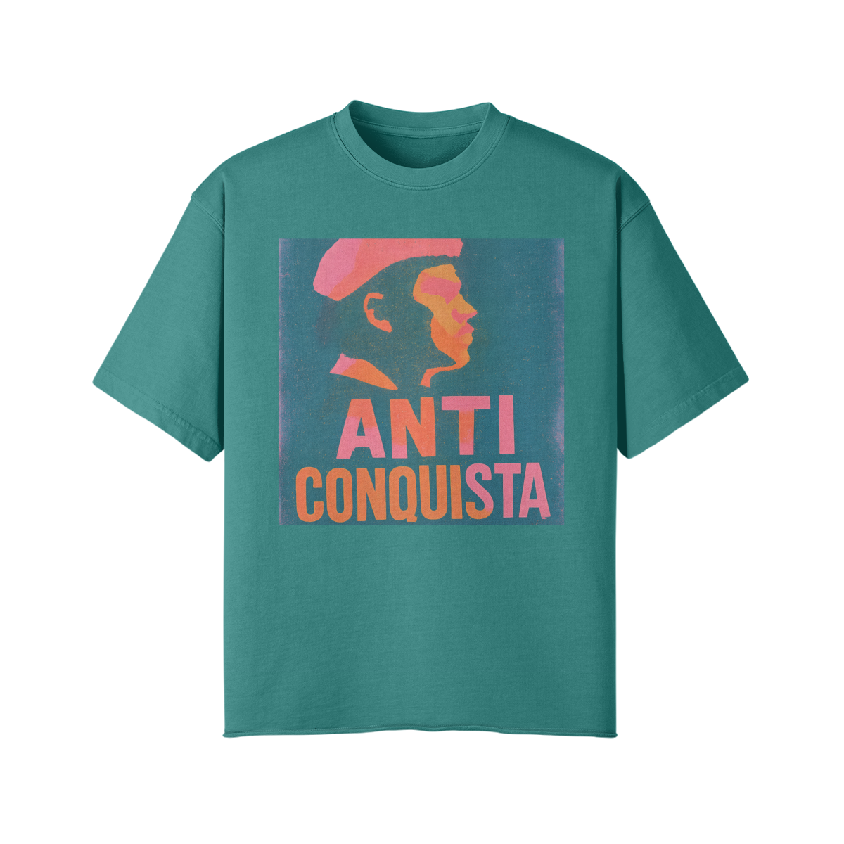 Anti Conquista Abstract Tee - Image 4