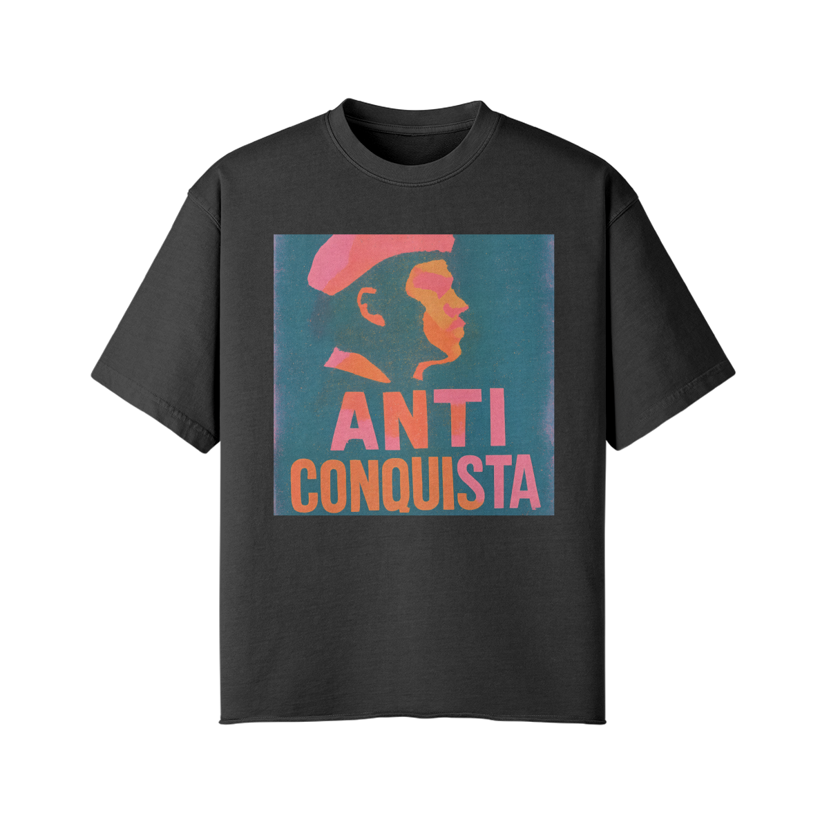 Anti Conquista Abstract Tee