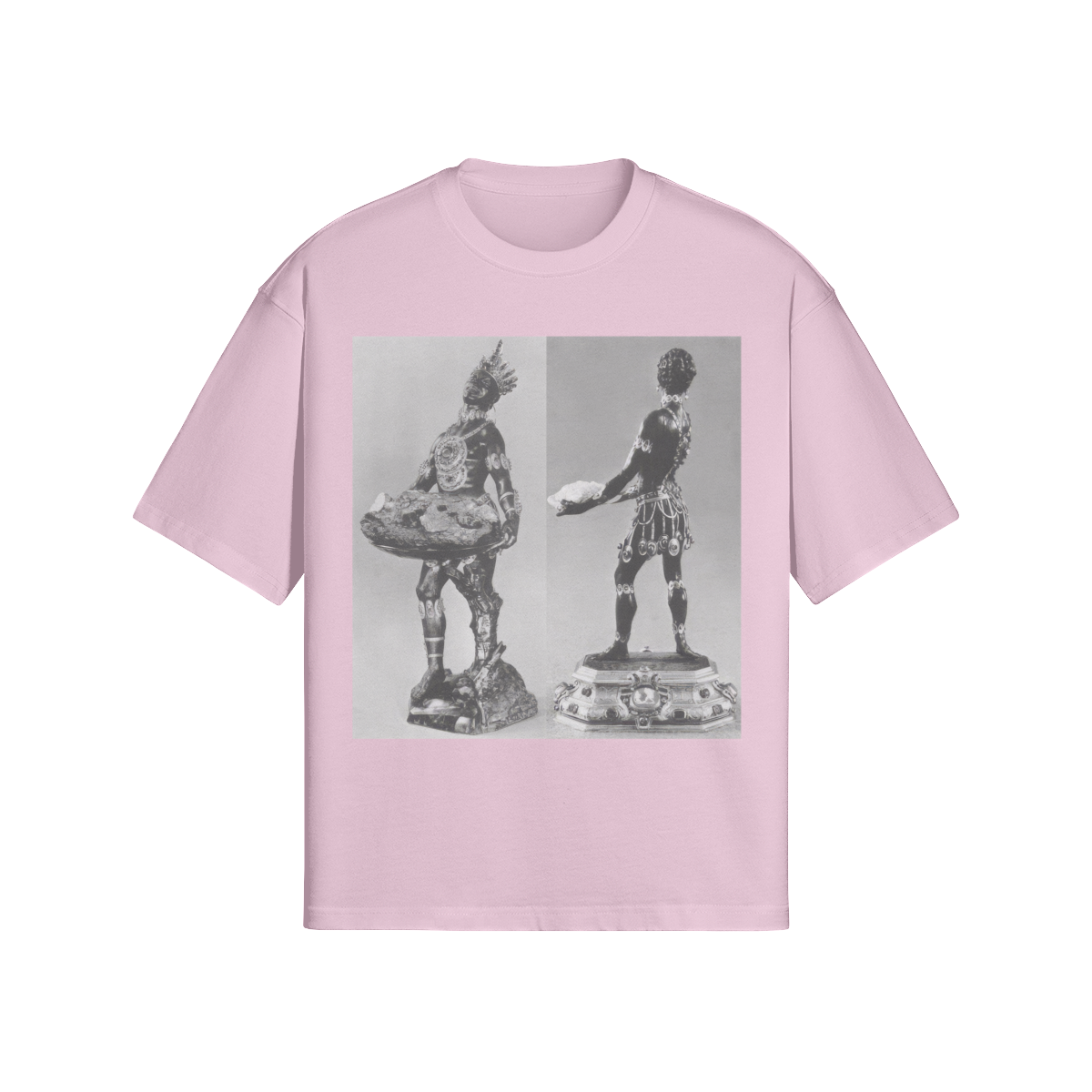 Emerald Indian in B&W Tee - Image 6