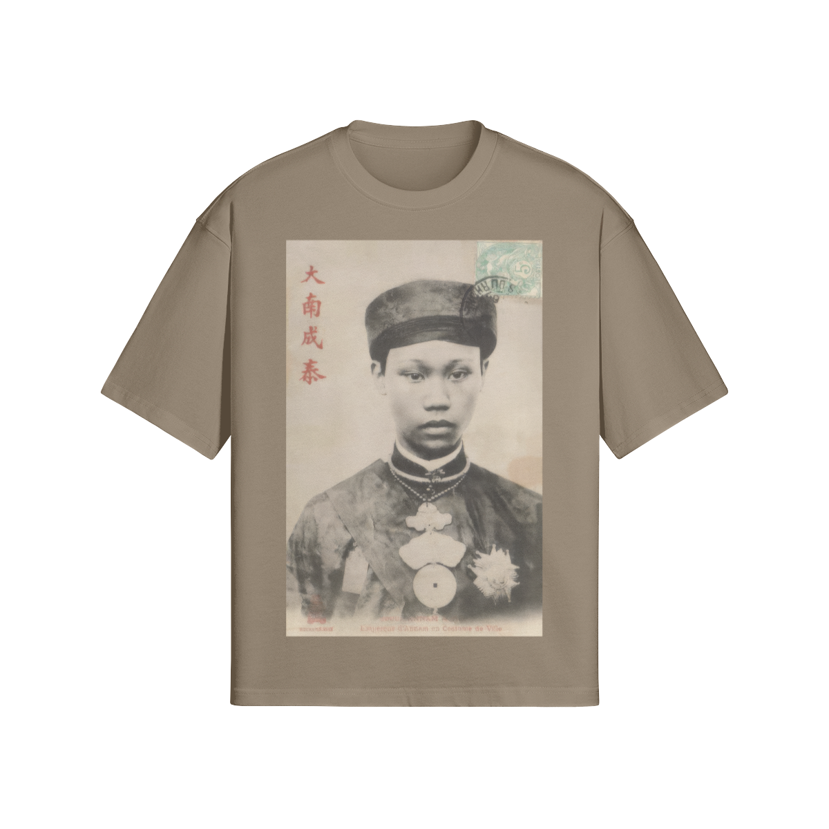 "Emperor Thành Thái" Unisex Vintage Tee - Image 3